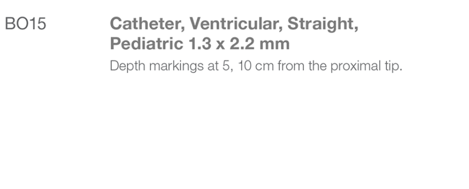 Sophysa B015 Straight Catheters products from Rycol Medical in Ireland