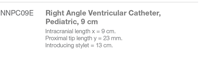 Sophysa NNPC09E Pediatric Right Angle-catheters-products-from-rycol-medical-in-ireland